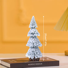 Load image into Gallery viewer, 1Pc 15-29cm Mini Christmas Tree Gold Green Small Pine Tree Sisal Silk Cedar New Year Xmas Party Ornaments Navidad
