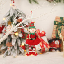 Load image into Gallery viewer, Christmas Decorations Cartoon Couple Belt Elf Doll Pendant Party Christmas Tree Pendant Scene Decoration Props
