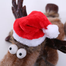 Load image into Gallery viewer, 1Pc Christmas Pet Hat Christmas Cat Dog Ornament Santa Claus Hat Winter Warm Xmas New Year Plush Cap Party Home Christmas Decoration
