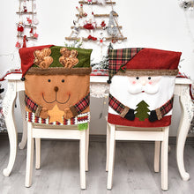 Load image into Gallery viewer, 1Pc Christmas Santa Claus Hat Chair Cover Christmas Decoration Table New Year Ornament for Home Navidad Noel Xmas Gift
