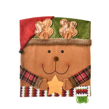 Load image into Gallery viewer, 1Pc Christmas Santa Claus Hat Chair Cover Christmas Decoration Table New Year Ornament for Home Navidad Noel Xmas Gift
