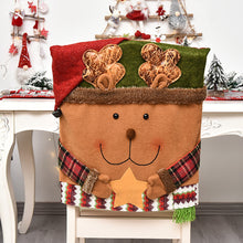 Load image into Gallery viewer, 1Pc Christmas Santa Claus Hat Chair Cover Christmas Decoration Table New Year Ornament for Home Navidad Noel Xmas Gift
