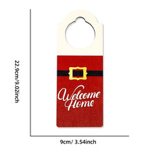 Load image into Gallery viewer, 1Pc Christmas Decorations for Home Christmas Door Hanging Pendants Santa Door Hanger for Christmas Home New Year 2024 Decoration
