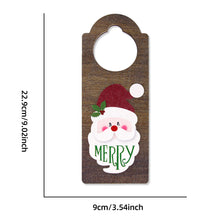 Load image into Gallery viewer, 1Pc Christmas Decorations for Home Christmas Door Hanging Pendants Santa Door Hanger for Christmas Home New Year 2024 Decoration
