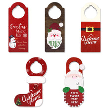 Load image into Gallery viewer, 1Pc Christmas Decorations for Home Christmas Door Hanging Pendants Santa Door Hanger for Christmas Home New Year 2024 Decoration
