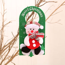 Load image into Gallery viewer, 1Pc Christmas Decorations for Home Christmas Door Hanging Pendants Santa Door Hanger for Christmas Home New Year 2024 Decoration
