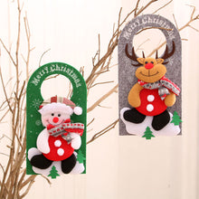 Load image into Gallery viewer, 1Pc Christmas Decorations for Home Christmas Door Hanging Pendants Santa Door Hanger for Christmas Home New Year 2024 Decoration
