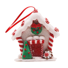 Load image into Gallery viewer, 1Pc Christmas Resin Mini House Miniature Village Building Xmas Decor Gift Christmas Decoration Navidad Noel

