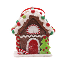 Load image into Gallery viewer, 1Pc Christmas Resin Mini House Miniature Village Building Xmas Decor Gift Christmas Decoration Navidad Noel
