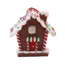Load image into Gallery viewer, 1Pc Christmas Resin Mini House Miniature Village Building Xmas Decor Gift Christmas Decoration Navidad Noel
