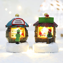 Load image into Gallery viewer, 1Pc Creative Luminous Castle House Ornament Christmas Decorations Resin Houses Small Night Lights Xmas Kids Gifts Christmas Decor
