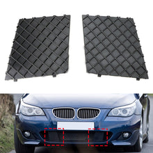 Load image into Gallery viewer, Car Front Bumper Lower Mesh Grille Plate Trim Cover Accessories For BMW E60 E61 M Body Kit 04-09 Part Number 51117897184 51117897186
