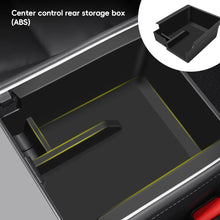 Load image into Gallery viewer, Car Console Storage Box Center Armrest Hidden Box Cup Holder Organizer Box Accessories For Tesla Model 3 2022 Model Y 2023
