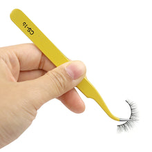 Load image into Gallery viewer, 1PC Industrial Tweezers Anti-Static Stainless Steel Tweezers Set for Electronics Phone Repairing Hand Tools Eyebrow Eyelash Tweezers
