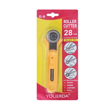 Load image into Gallery viewer, 28/45mm Circular Rotary Cutter Knife Safety Blade Patchwork Piecing Sewing Quilting Fabric Cutting Leathercraft Tool
