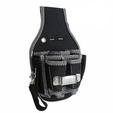 Load image into Gallery viewer, 1Pc Multifunctional Tool Bag Nylon Fabric Tool Belt Screwdriver Kit Holder Tool Bag Pocket Pouch Bag Electrician Waist Pocket Case
