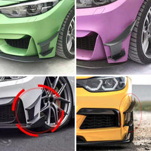 Load image into Gallery viewer, 6Pcs Carbon Fiber Car Front Bumper Lip Fin Splitter Spoiler Canard Sticker Fit for BMW F80 M3 For BMW F82 M4 Accessories
