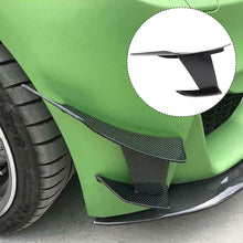 Load image into Gallery viewer, 6Pcs Carbon Fiber Car Front Bumper Lip Fin Splitter Spoiler Canard Sticker Fit for BMW F80 M3 For BMW F82 M4 Accessories
