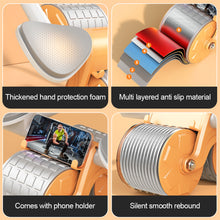 Load image into Gallery viewer, Multifunction Elbow Support Abdominal Fitness Wheel With Phone Holder Home Beginners Exercise Underbelly Muscle Automatic Rebound Abdominal Retraction Magic Tank Roller Fitness Equipment
