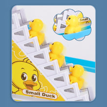 Load image into Gallery viewer, Kids DIY Small Duck Electronic Climbing Stairs Track Toy LED Light Musical Slide Track Coaster Toy Music Roller Coaster Kids Gifts
