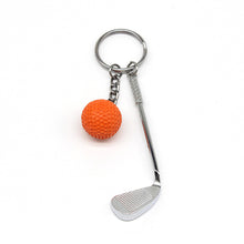 Load image into Gallery viewer, Lightweight Golf Ball Pendant Keychain Fashionable Split Keyring for Sport Lovers Handbag Car Key Holder Pendant Toys Gifts

