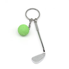 Load image into Gallery viewer, Lightweight Golf Ball Pendant Keychain Fashionable Split Keyring for Sport Lovers Handbag Car Key Holder Pendant Toys Gifts
