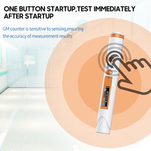 Load image into Gallery viewer, Handheld Nuclear Radiation Detector Geiger Counter for Monitoring X y β ray Dose Alarm Detector Dosimeter
