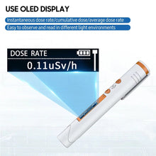Load image into Gallery viewer, Handheld Nuclear Radiation Detector Geiger Counter for Monitoring X y β ray Dose Alarm Detector Dosimeter
