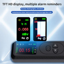Load image into Gallery viewer, Geiger Counter Rechargeable Nuclear Radiation Detector Dosimeter X Γ Β-Rays Detector TFT Radioactive Tester Real Time
