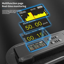 Load image into Gallery viewer, Portable Household Nuclear Radiation Detector Geiger Counter X-Ray Y-ray B-ray for Food Seafood Water Radioactivity Detector Tool

