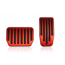 Load image into Gallery viewer, 2Pcs Car Foot Pedal Pads Accelerator Gas Fuel Brake Pedal Rest Pedal Mat Cover Aluminum Alloy Accessories For Tesla Model 3 Y
