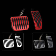 Load image into Gallery viewer, 2Pcs Car Foot Pedal Pads Accelerator Gas Fuel Brake Pedal Rest Pedal Mat Cover Aluminum Alloy Accessories For Tesla Model 3 Y
