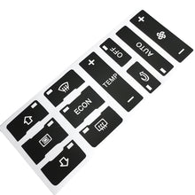 Load image into Gallery viewer, Car Air Condition Ac Climate Control Button Repair Stickers Decals Styling Decors For Audi A2 A3 A8L
