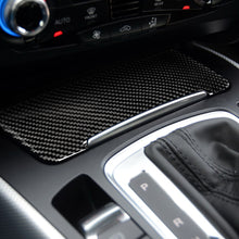 Load image into Gallery viewer, Carbon Fiber Car Center Control Gear Car Cigarette Cover Decoration Sticker For Audi A4 A4L B8 A5 Q5 Interior Accessories
