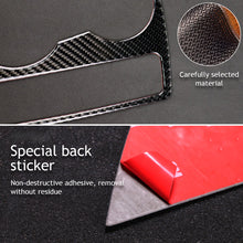 Load image into Gallery viewer, Car Interior Sticker Cup Holder Panel Trim Cover Carbon Fiber Frame Decoration for Audi A5 A4 B8 2009-2015 Car Styling
