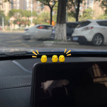 Load image into Gallery viewer, 5Pcs Car Rearview Mirror Dashboard Ornaments Auto Car Interior Cute Mini Chicken Decoration For Woman Man Gift Car Accessories

