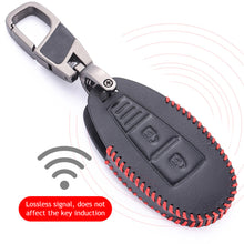 Load image into Gallery viewer, 2 Button Car Leather Remote Key Case Cover Shell Fob For Suzuki Vitara Swift Ignis Kizashi SX4 Baleno Ertiga 2016 2017 2018 2019
