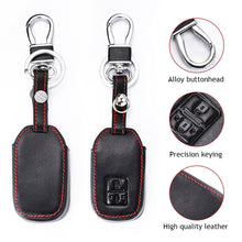 Load image into Gallery viewer, Car Leather Key Case Cover Auto Remote Fob Protector Bag For Maruti Suzuki New Swift Dzire Baleno Ertiga Wagon R SX4 ALTO Vitara
