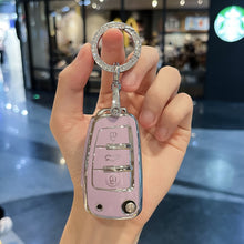 Load image into Gallery viewer, Car Folding Key Cover Case Shell Fob For Audi A1 A3 8P A4 A5 A6 C7 A7 S3 S7 S8 R8 Q2 Q3 Q5 Q7 Q8 SQ5 C5 C6 TT RS3 RS6 Accessories
