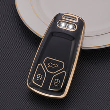 Load image into Gallery viewer, Car Remote Key Case Cover Protector Shell Fob Keyless TPU For Audi A4 B9 A5 A6 8S 8W Q5 Q7 4M S4 S5 S7 TT TTS TFSI RS
