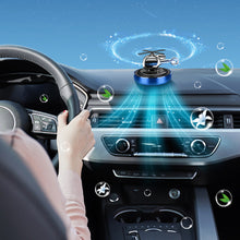 Load image into Gallery viewer, Mini Solar Car Air Freshener Interior Fragrance Helicopter Ornaments Decor Decoration Rotating Aroma Diffuser for Home Office
