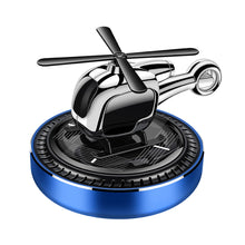 Load image into Gallery viewer, Mini Solar Car Air Freshener Interior Fragrance Helicopter Ornaments Decor Decoration Rotating Aroma Diffuser for Home Office
