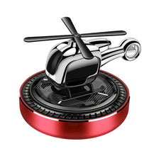 Load image into Gallery viewer, Mini Solar Car Air Freshener Interior Fragrance Helicopter Ornaments Decor Decoration Rotating Aroma Diffuser for Home Office
