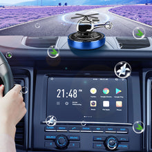 Load image into Gallery viewer, Mini Solar Car Air Freshener Interior Fragrance Helicopter Ornaments Decor Decoration Rotating Aroma Diffuser for Home Office
