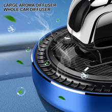 Load image into Gallery viewer, Mini Solar Car Air Freshener Interior Fragrance Helicopter Ornaments Decor Decoration Rotating Aroma Diffuser for Home Office
