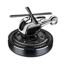 Load image into Gallery viewer, Mini Solar Car Air Freshener Interior Fragrance Helicopter Ornaments Decor Decoration Rotating Aroma Diffuser for Home Office
