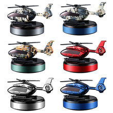 Load image into Gallery viewer, Solar Car Air Freshener Interior Helicopter Decoration Accessories Propeller Rotating Auto Flavoring Perfume Diffuser Supplies
