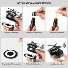 Load image into Gallery viewer, Solar Car Air Freshener Interior Helicopter Decoration Accessories Propeller Rotating Auto Flavoring Perfume Diffuser Supplies
