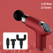 Load image into Gallery viewer, Portable Fascia Gun Electric Massager Deep Muscle Massage Gun Pistol for Body Neck Back Vibration Slimming Relaxation Pain Relief
