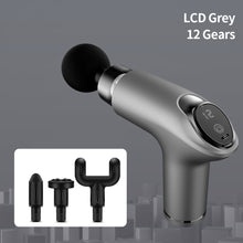 Load image into Gallery viewer, Portable Fascia Gun Electric Massager Deep Muscle Massage Gun Pistol for Body Neck Back Vibration Slimming Relaxation Pain Relief
